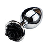 Rose Flower Metal Butt Plug